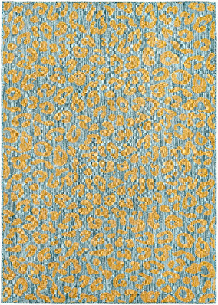5' 3 x 8' Easy-Clean Safari Indoor / Outdoor Rug