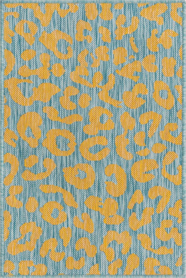 Detail image of 2' x 3' Easy-Clean Safari Indoor / Outdoor Rug