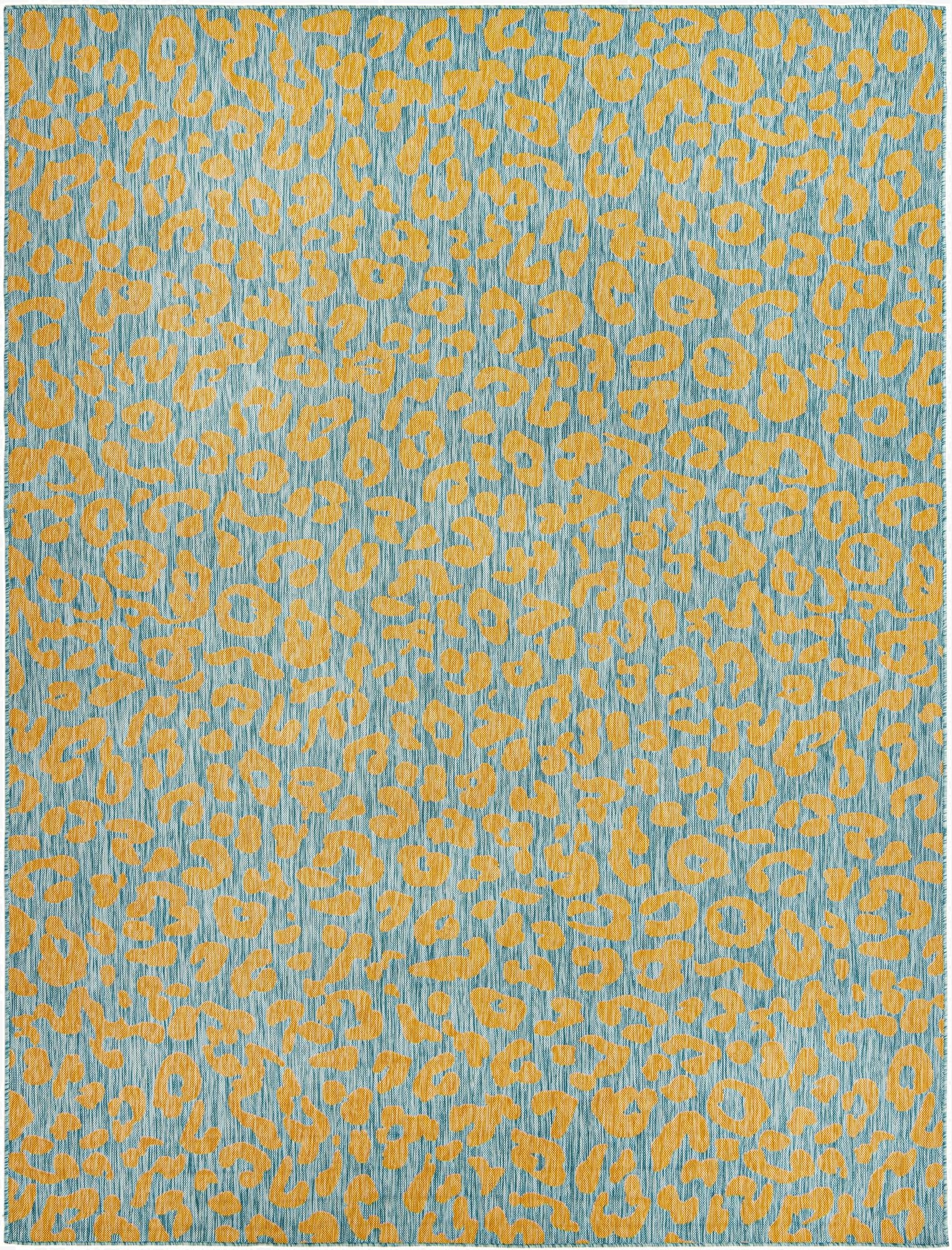 9' x 12'  Washable Safari Indoor / Outdoor Rug