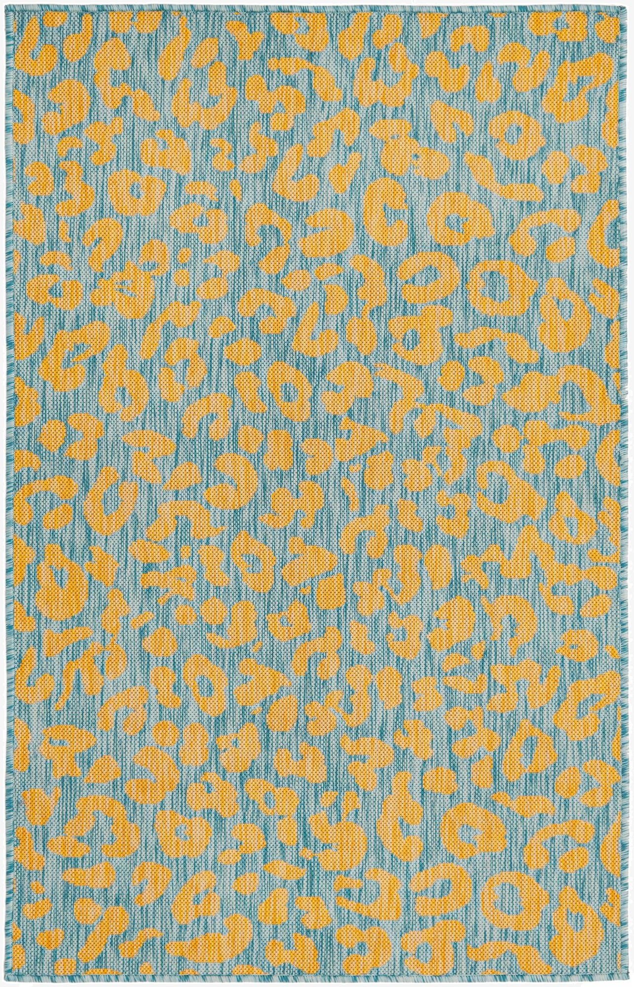 3' x 5' 3  Washable Safari Indoor / Outdoor Rug