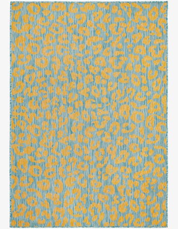 4' x 6' Easy-Clean Safari Indoor / Outdoor Rug