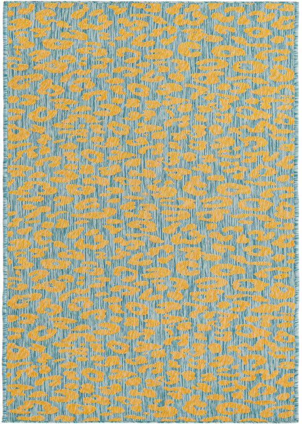 2' 7 x 10' Easy-Clean Safari Indoor / Outdoor Runner Rug