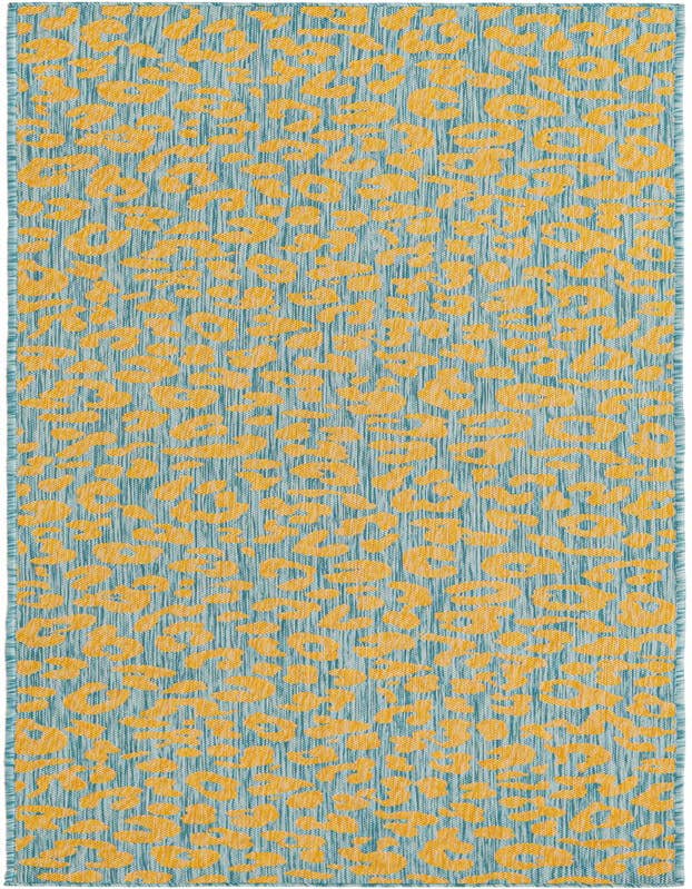 Detail image of 2' 7 x 10' Easy-Clean Safari Indoor / Outdoor Runner Rug