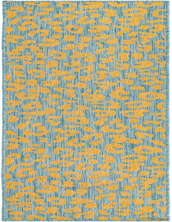 Detail image of 2' x 8' Easy-Clean Safari Indoor / Outdoor Runner Rug