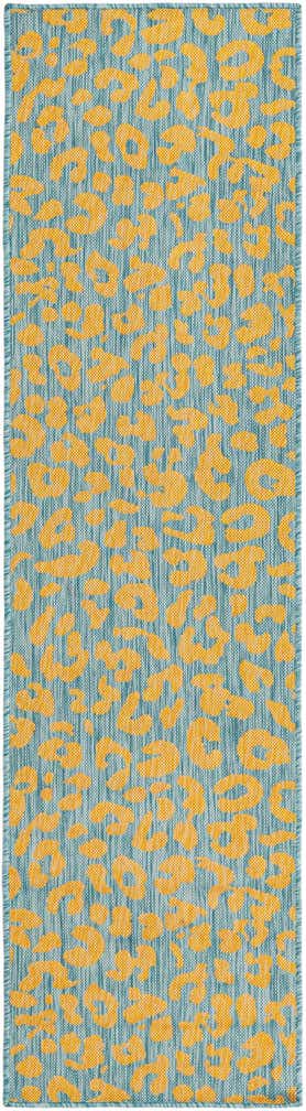 2' x 8' Easy-Clean Safari Indoor / Outdoor Runner Rug