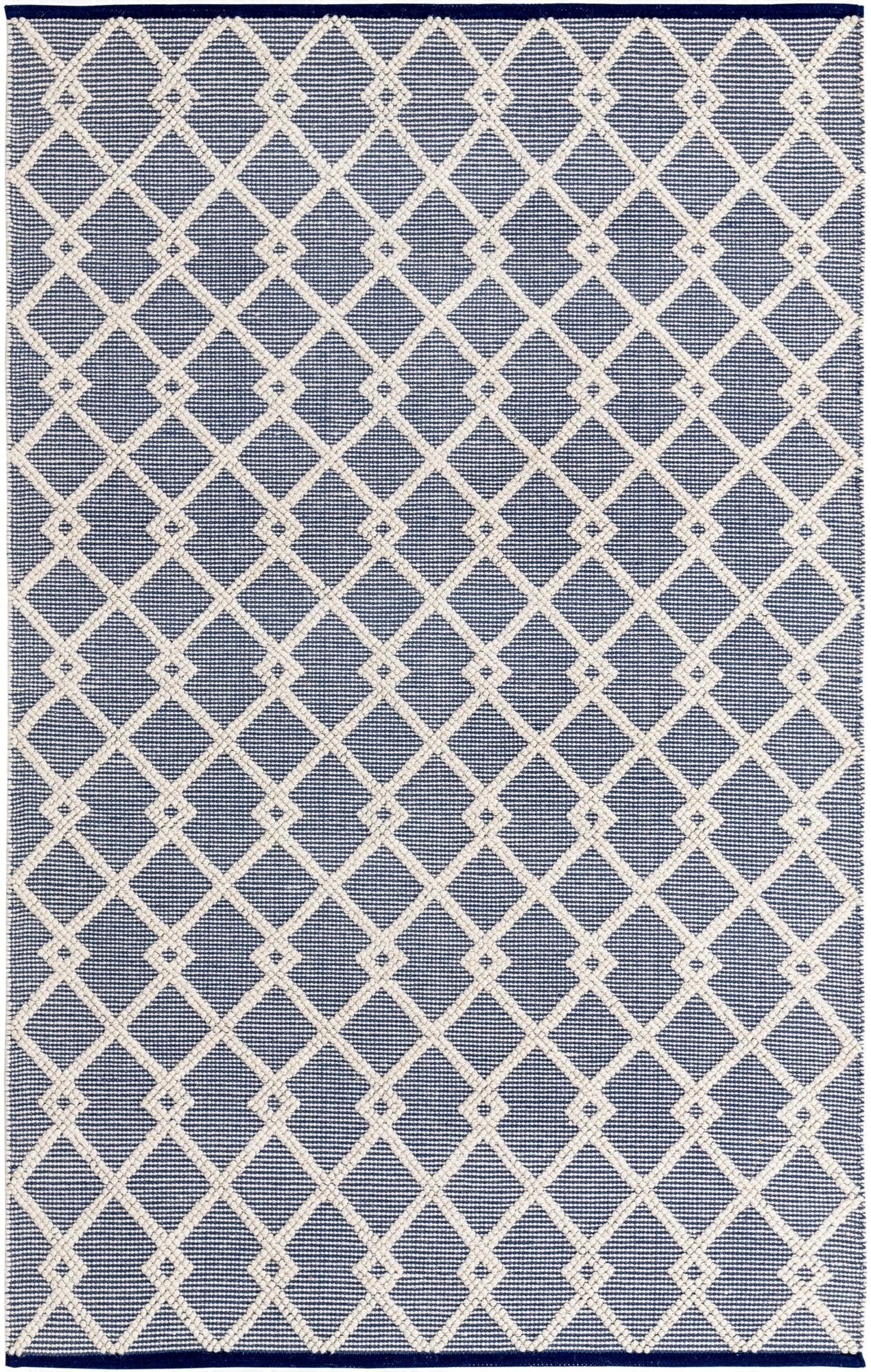 5' 1 x 8'  Hand Knotted Jill Zarin Dorset Rug