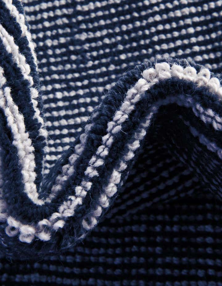 3' 3 x 5' 3 Hand Woven Jill Zarin English Manor Farmhouse Wool Rug