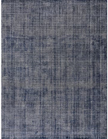 Blueberry Hand Woven Jill Zarin English Manor Farmhouse Wool Rug