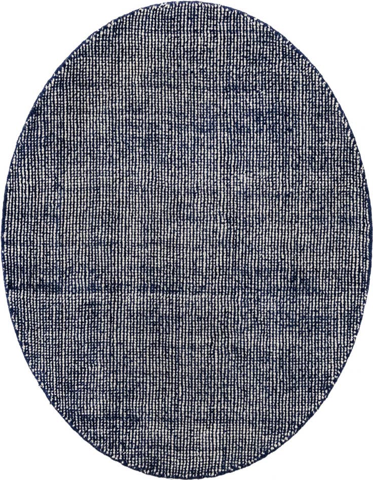 Detail image of 3' 1 x 3' 1 Hand Woven Jill Zarin English Manor Farmhouse Wool Round Rug