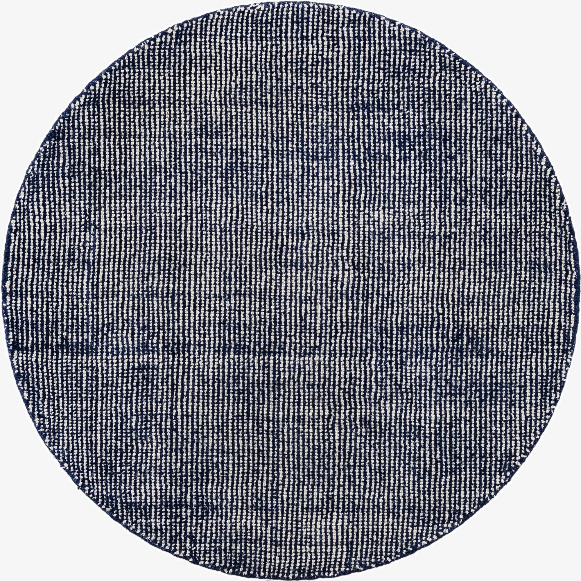 3' 1 x 3' 1  Hand Woven Jill Zarin English Manor Farmhouse Wool Round Rug