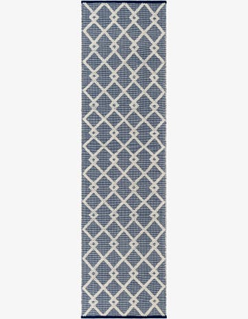 2' 7 x 10' Hand Knotted Jill Zarin Dorset Runner Rug