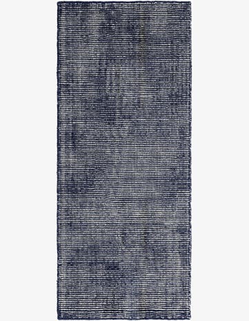 Blueberry Hand Woven Jill Zarin English Manor Farmhouse Wool Runner Rug