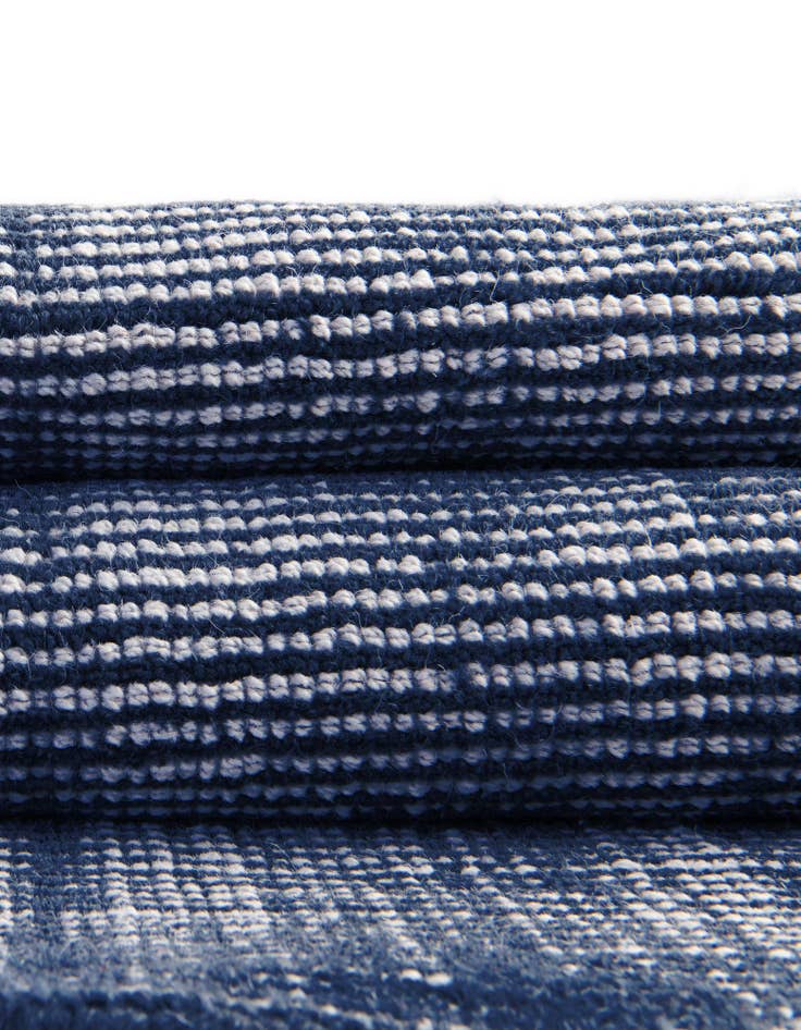 Detail image of 7' 10 x 7' 10 Hand Woven Jill Zarin English Manor Farmhouse Wool Square Rug