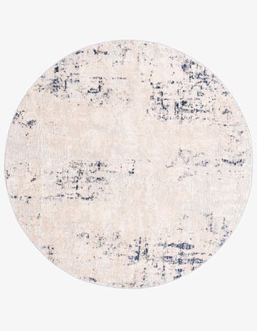 Bone Caspian Round Rug