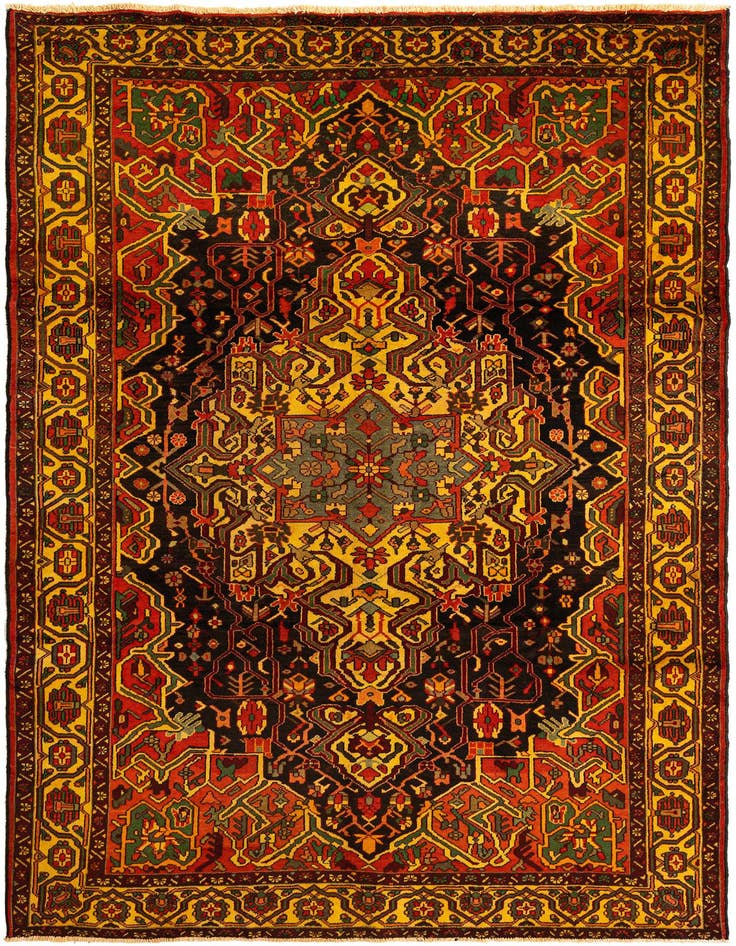 Detail image of 6' 10 x 10' Bachtiar Wool Rug