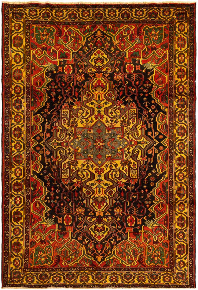 Detail image of 6' 10 x 10' Bachtiar Wool Rug