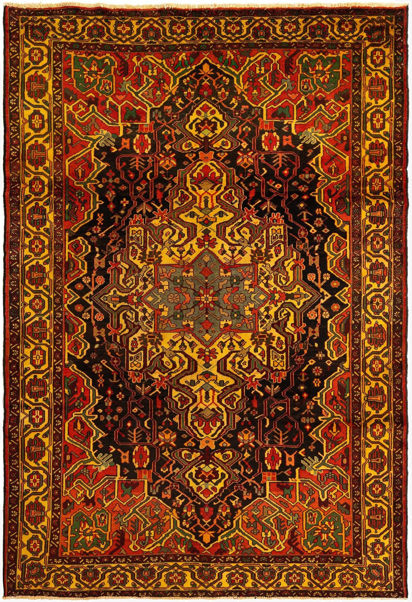 6' 10 x 10' Bachtiar Wool Rug