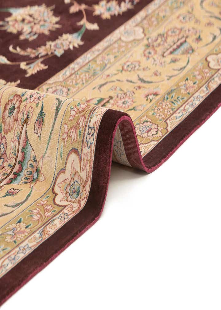 6' 2 x 10' Ghom Design Rug