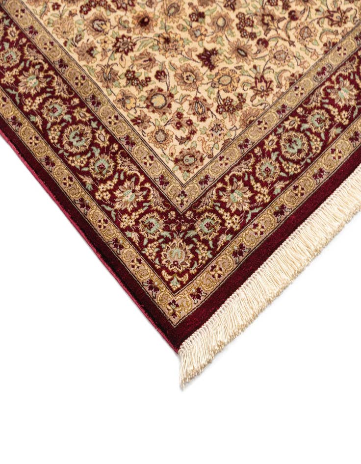 Detail image of 2' 7 x 3' 11 Ghom Silk Rug