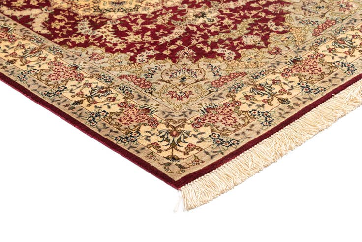 Detail image of 2' 7 x 3' 11 Ghom Silk Rug