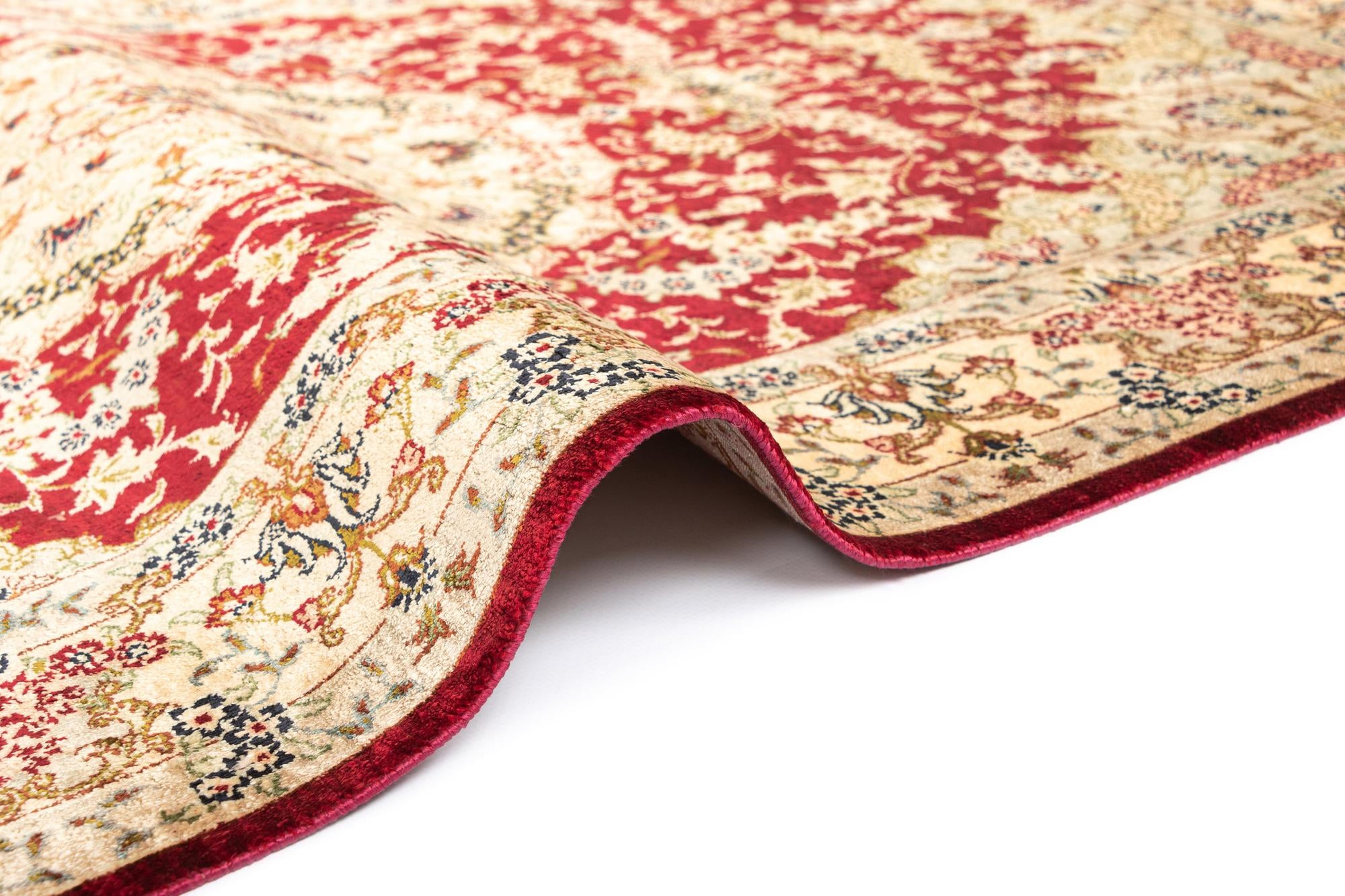 2' 7 x 3' 11 Ghom Silk Rug