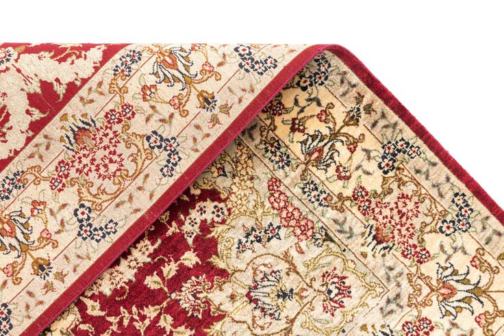 Detail image of 2' 7 x 3' 11 Ghom Silk Rug