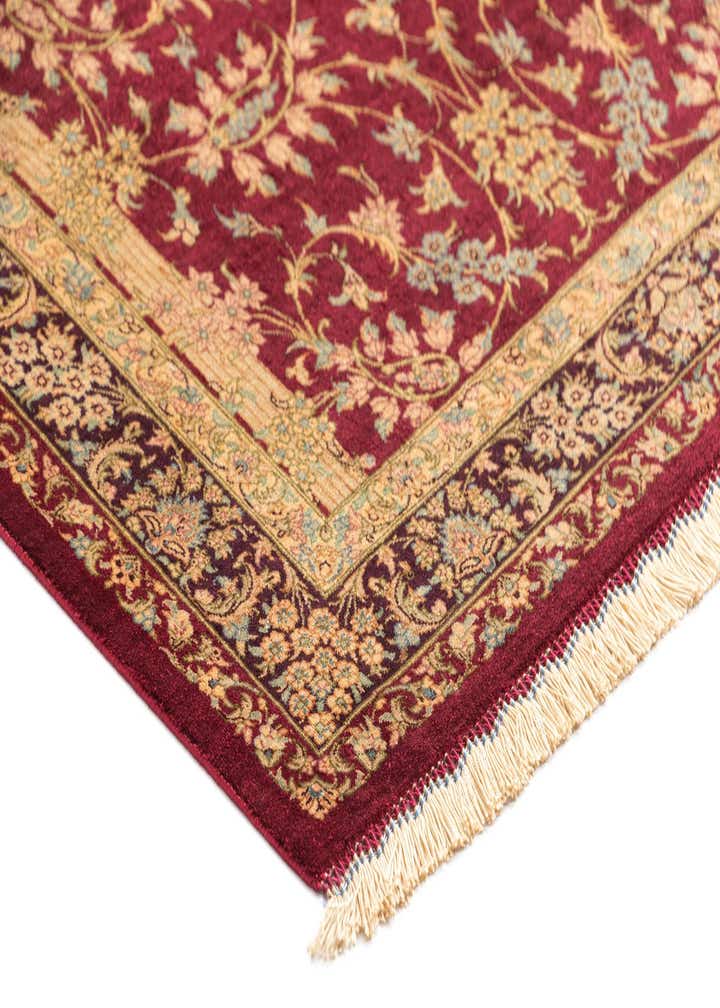 2' 7 x 3' 10 Ghom Silk Rug