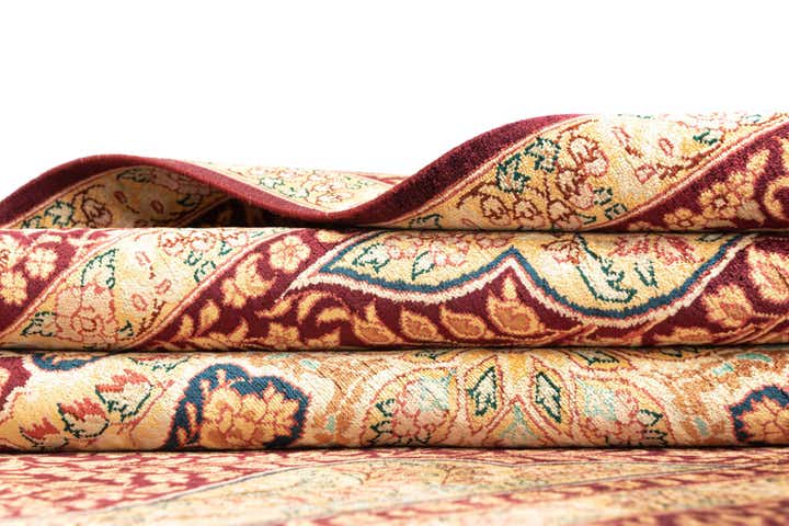 3' 5 x 4' 11 Ghom Silk Rug