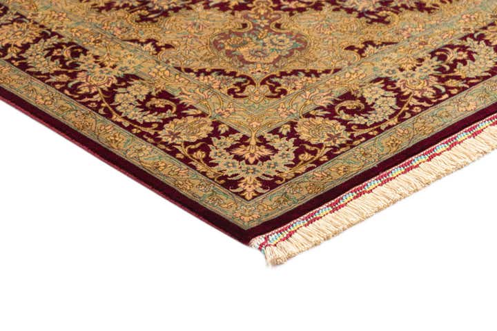 3' 3 x 4' 11 Ghom Silk Rug