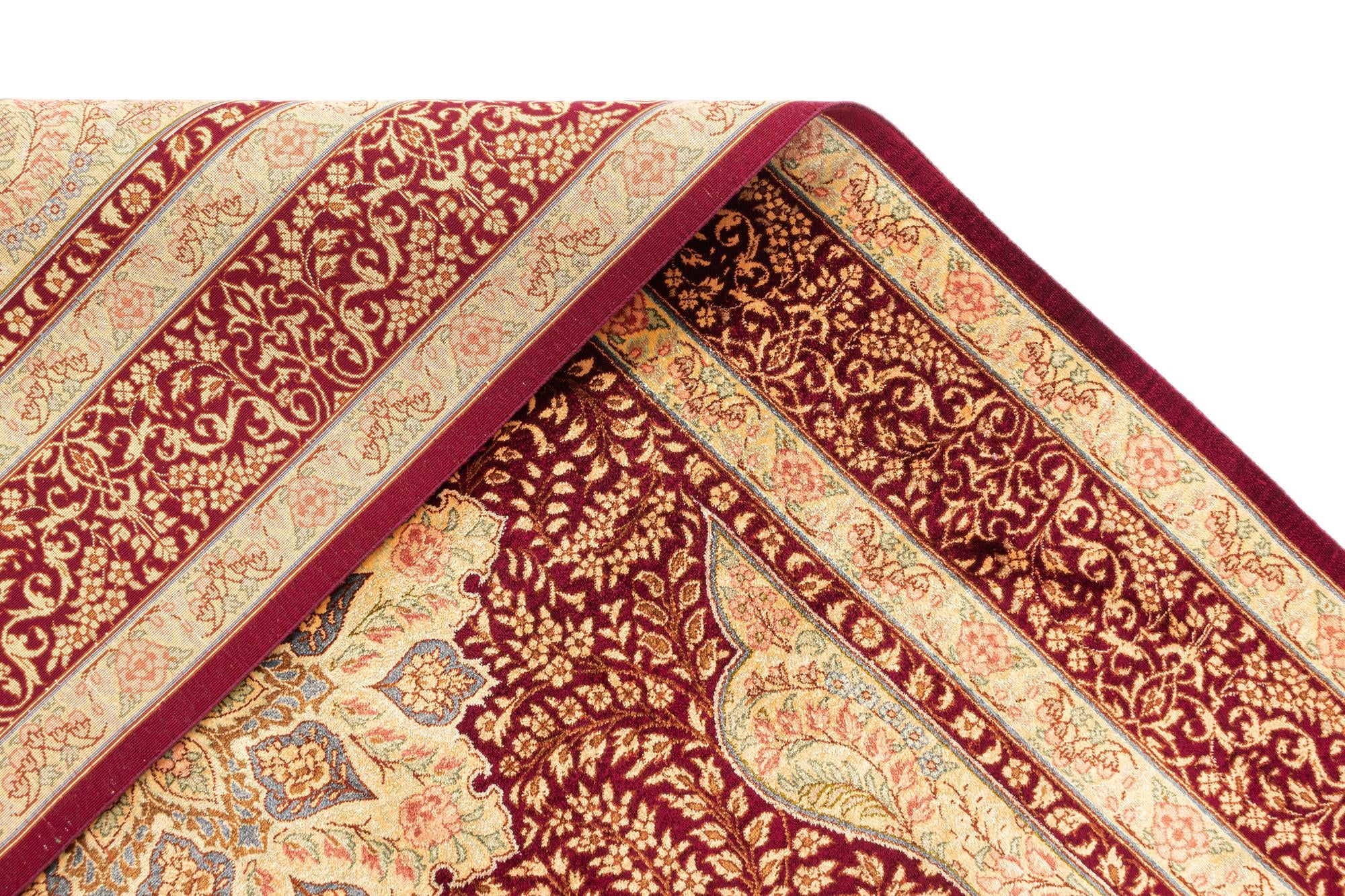 3' 3 x 5' Ghom Silk Rug