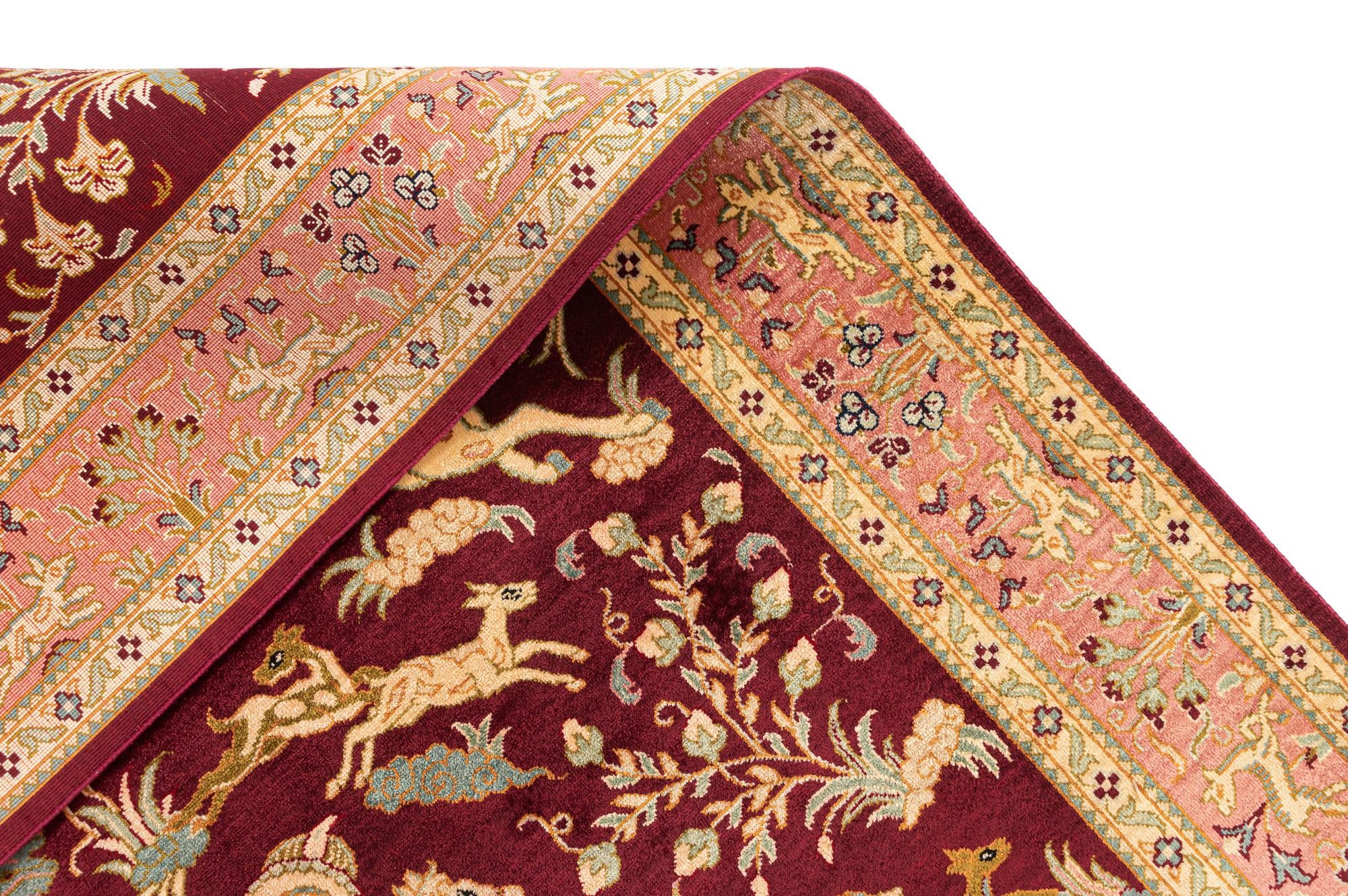 2' 7 x 3' 11 Ghom Silk Rug