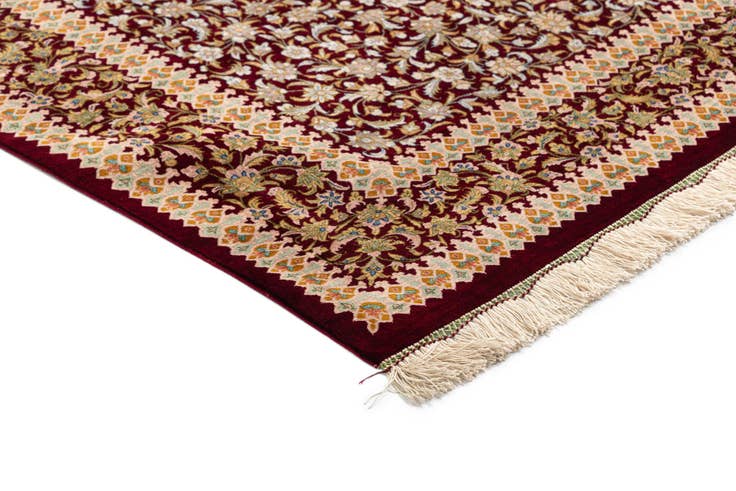 Detail image of 3' 3 x 5' 1 Ghom Silk Rug