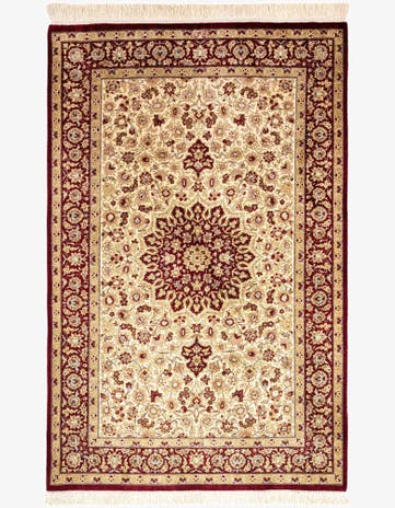 2' 7 x 3' 11 Ghom Silk Rug