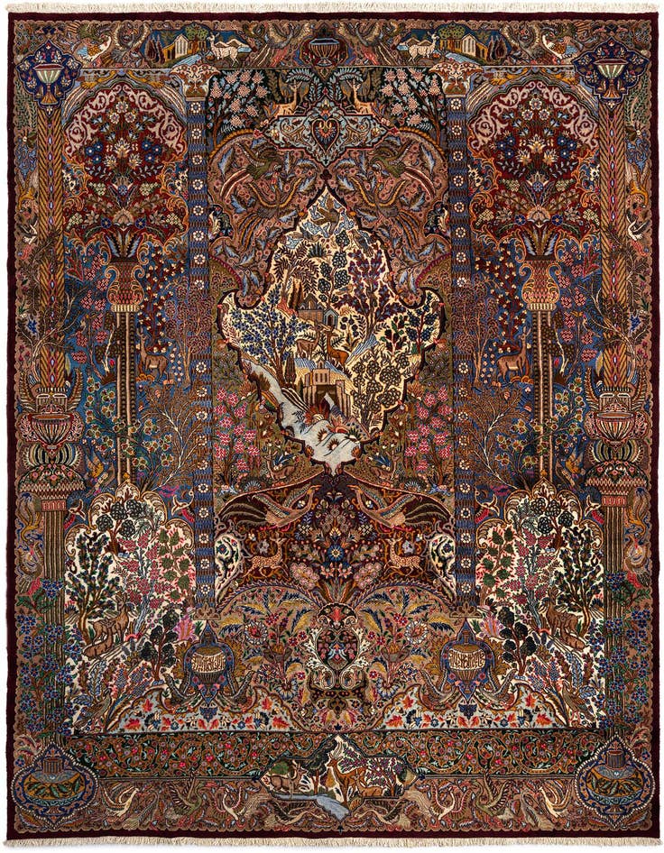 Detail image of 11' 5 x 15' 9 Kashmar Wool Rug