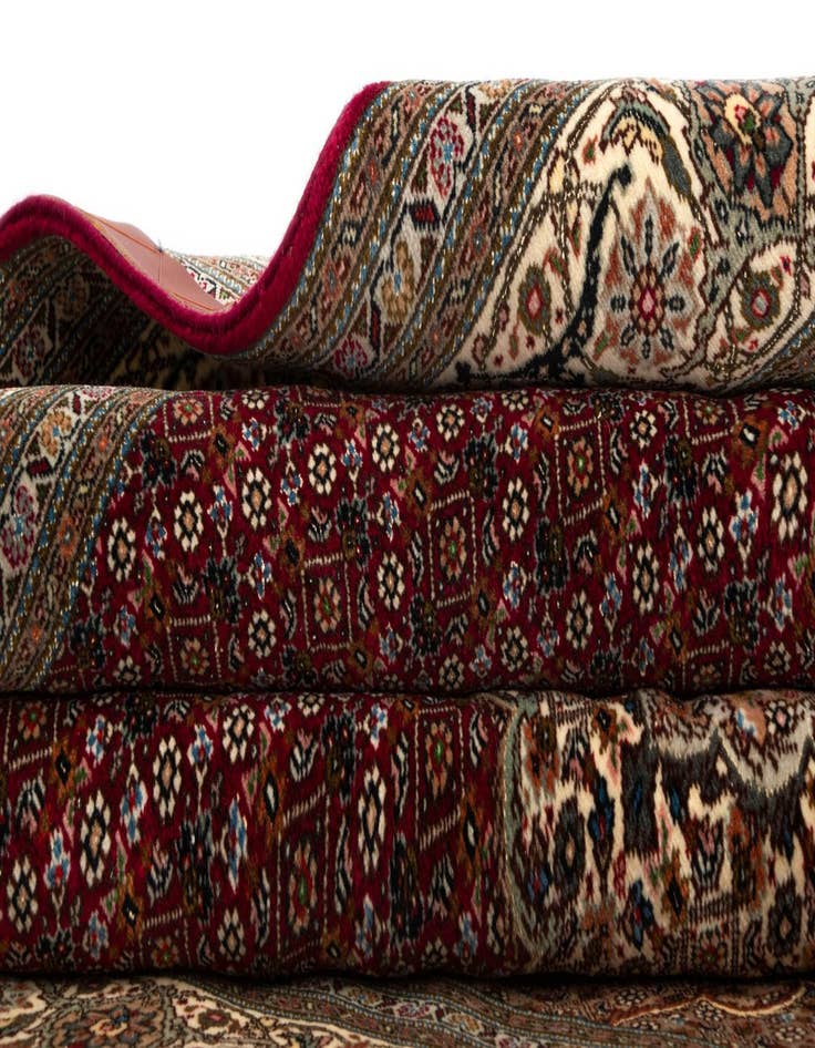 Detail image of 4' 11 x 6' 7 Tabriz Mahi Wool Rug