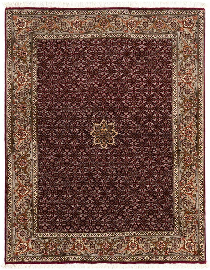 Detail image of 3' 6 x 4' 8 Tabriz Mahi Rug