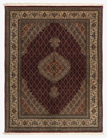 4' 11 x 6' 7 Tabriz Mahi Wool Rug