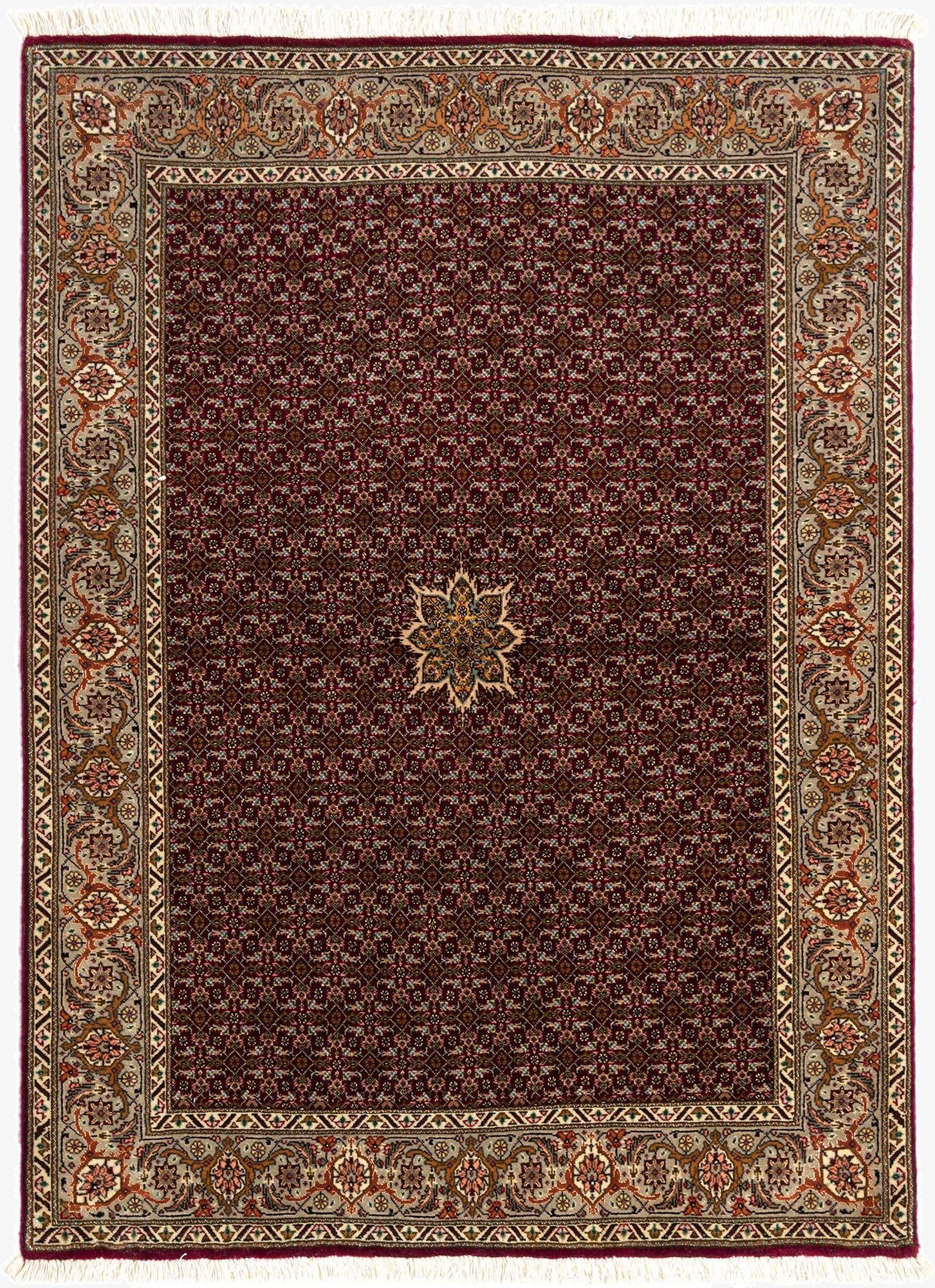 3' 6 x 4' 8 Tabriz Mahi Rug
