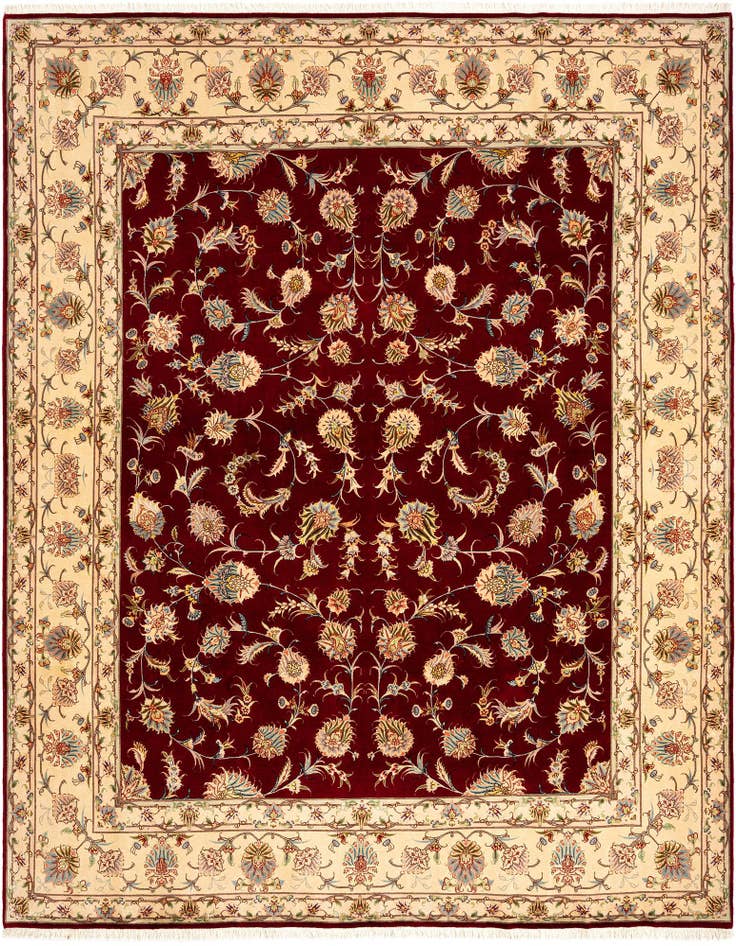 Detail image of 8' 1 x 10' 2 Tabriz Rug