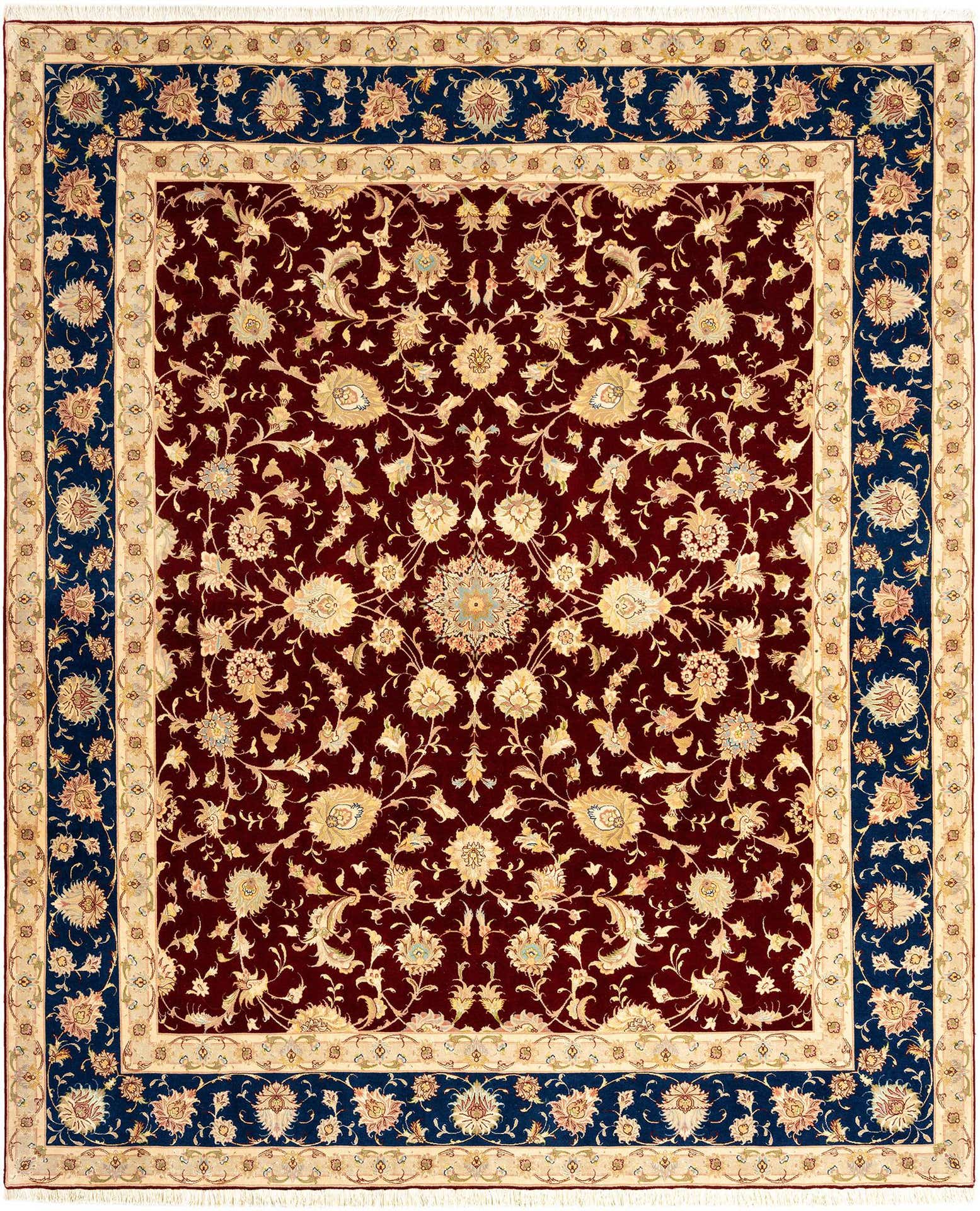 8' 1 x 9' 8 Tabriz Rug