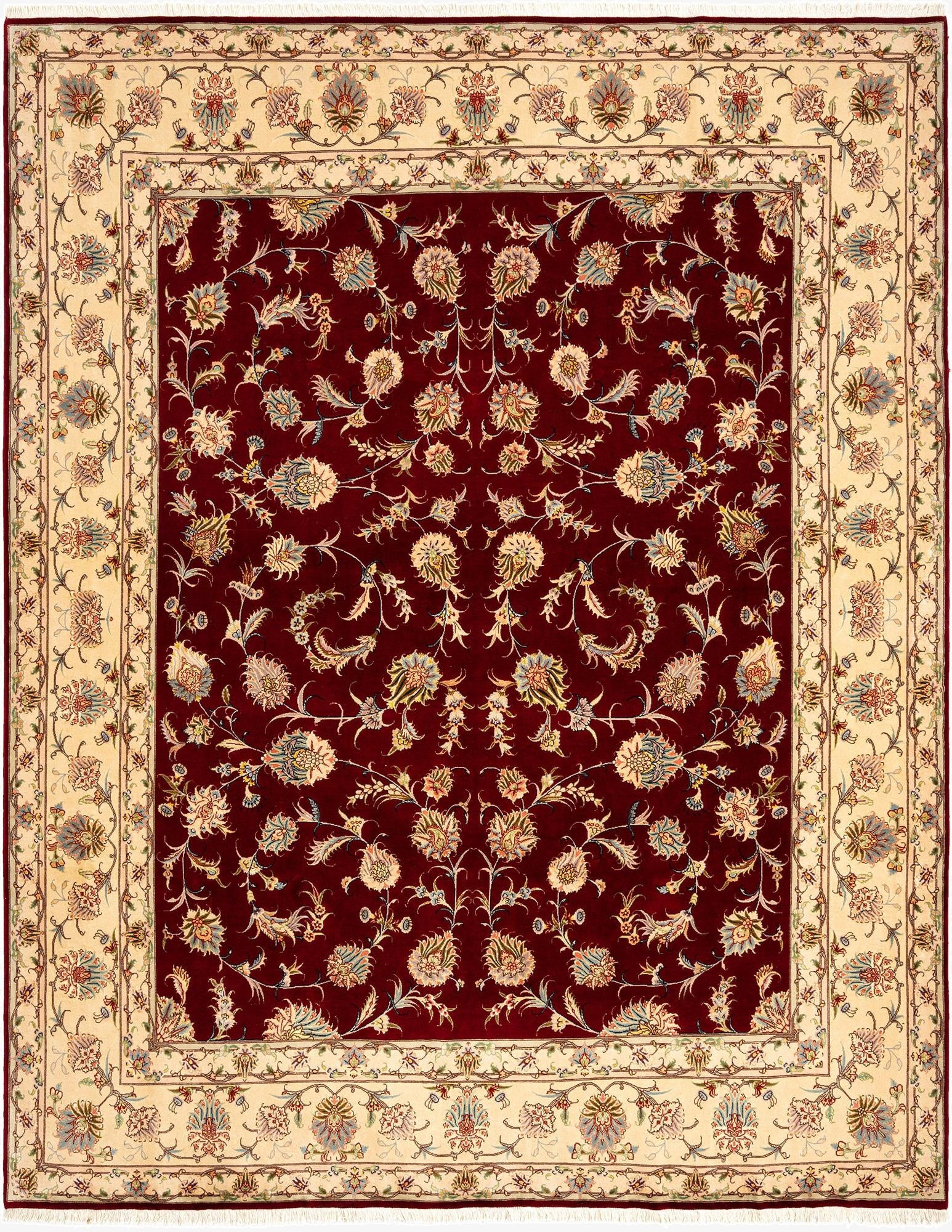 8' 1 x 10' 2 Tabriz Rug