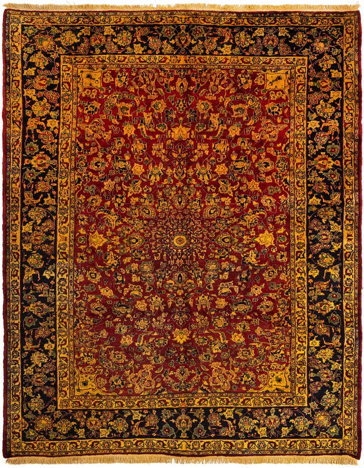 Detail image of 8' 2 x 11' 1 Yazel Wool Rug