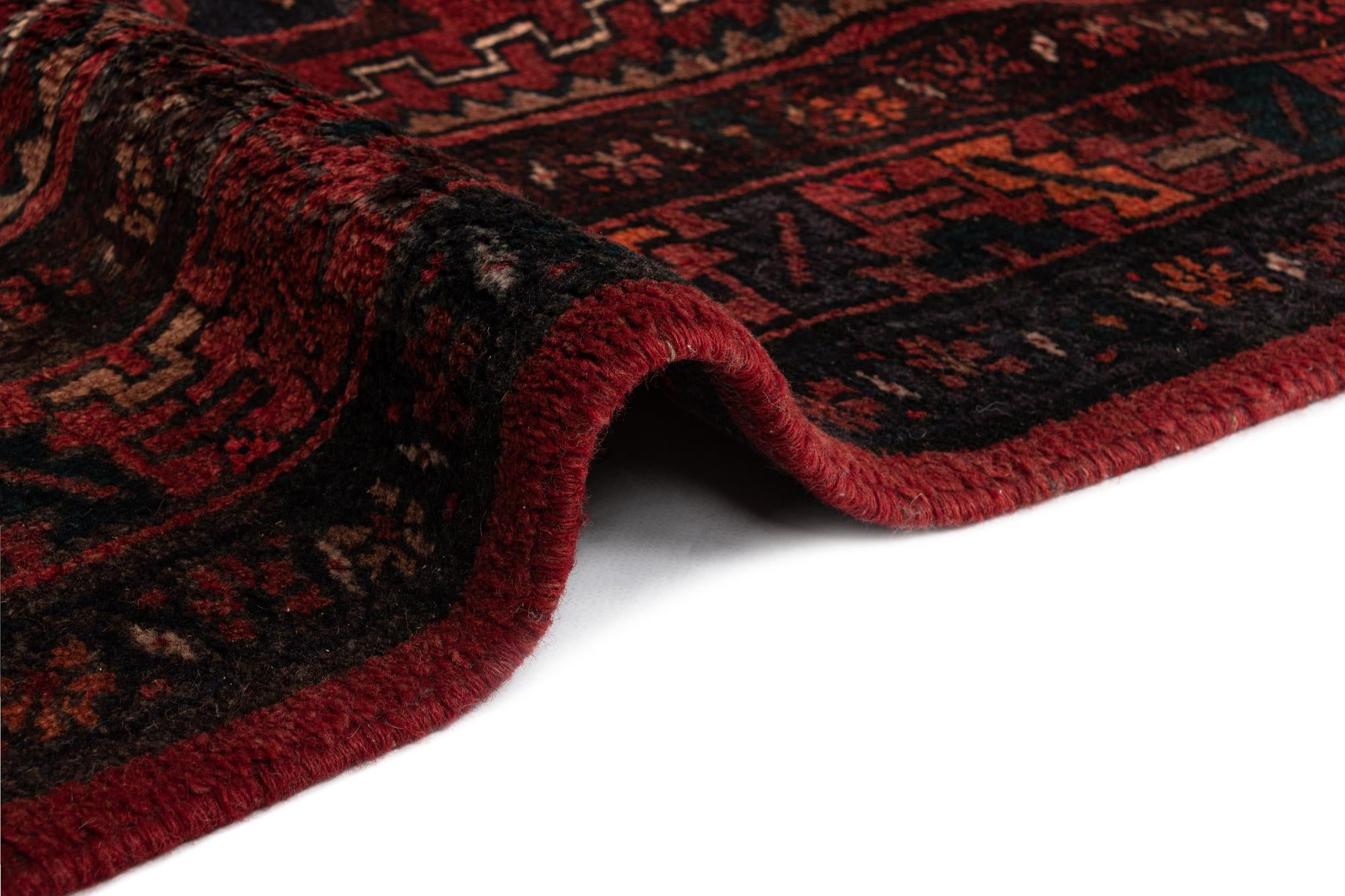 4' x 13' 1 Ardabil Wool Runner Rug