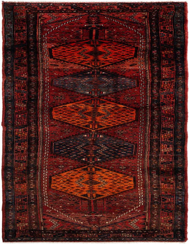 Detail image of 4' x 13' 1 Ardabil Wool Runner Rug