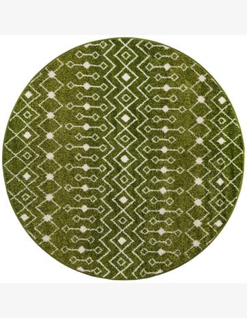 Boswell · Chevron rug, green