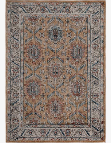 5' 3 x 8' Bozeman · Border rug
