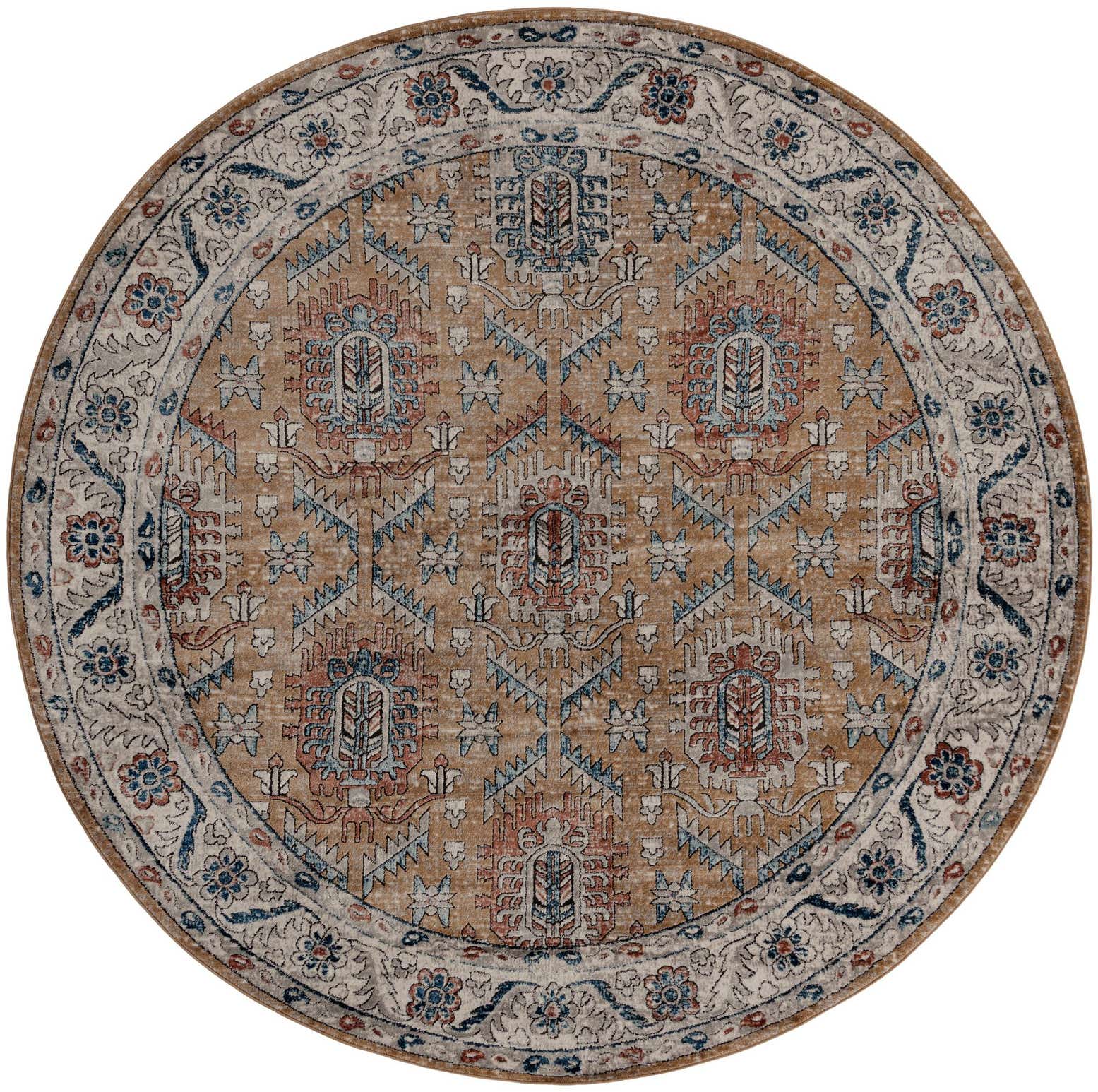 10' x 10' Bozeman · Border rug