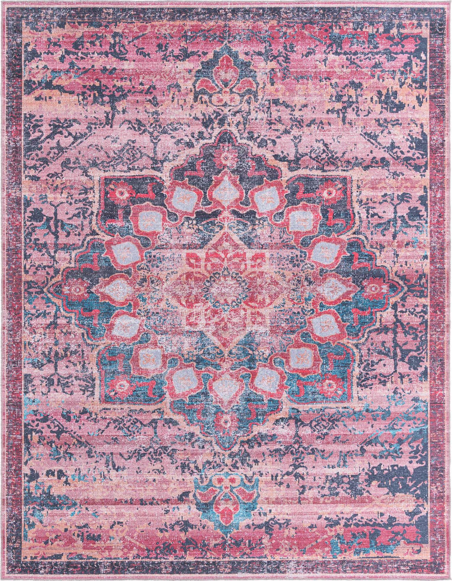 9' 2 x 12' Washable Renaissance Rug