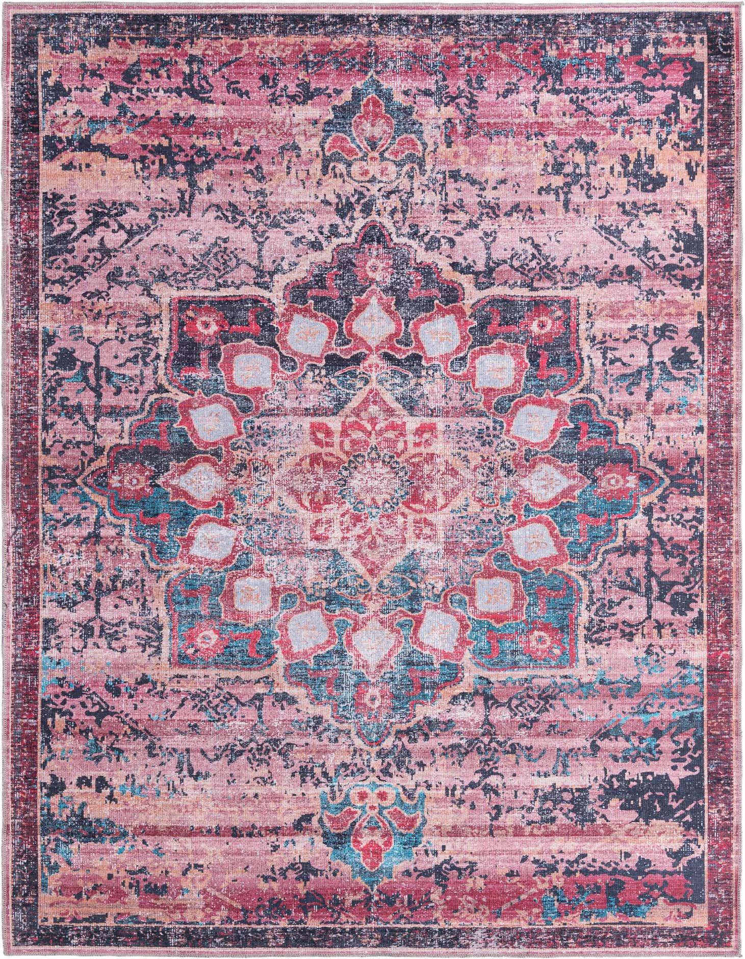Primary image 7' 3 x 10'  Washable Renaissance Rug