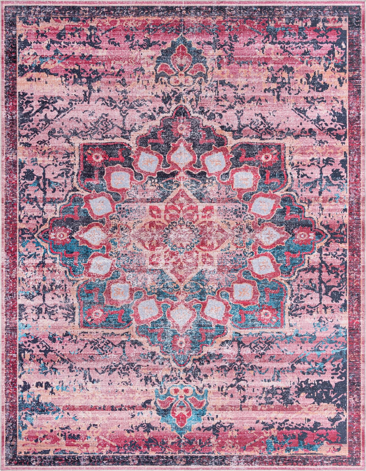 Primary image 10' 6 x 13'  Washable Renaissance Rug